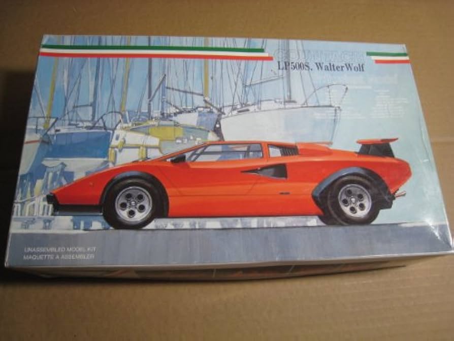 フジミ模型 ランボルギーニ カウンタック LP500S 1/24 プラモデル Amazon | フジミ模型 1/24エンスージアストモデルシリーズ15